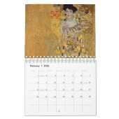  CALENDRIER D'ART FIN : GUSTAV KLIMT : PEINTURES (Feb 2026)