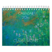 CALENDRIER D'ART FINE Claude Monet 2020 (Protection)