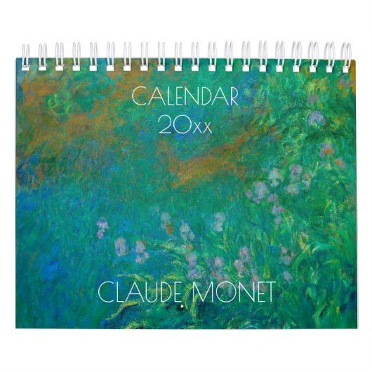 CALENDRIER D'ART FINE Claude Monet 2020 (Protection)
