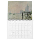 Calendrier d'art français Monet 2022 (Jan 2027)