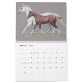 Calendrier d'art hippique 2021 par Charlotte Yeale (Feb 2027)