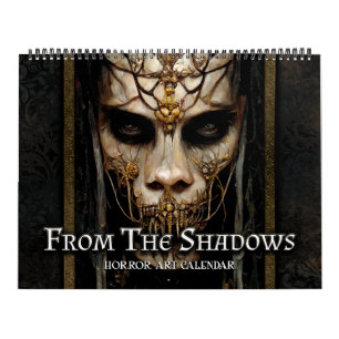 Calendrier d'art horreur 2027 From The Shadows