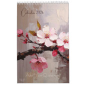 Calendrier d'art impasto coloré (Protection)