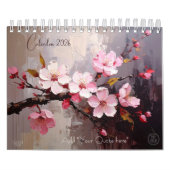 Calendrier d'art impasto coloré (Protection)