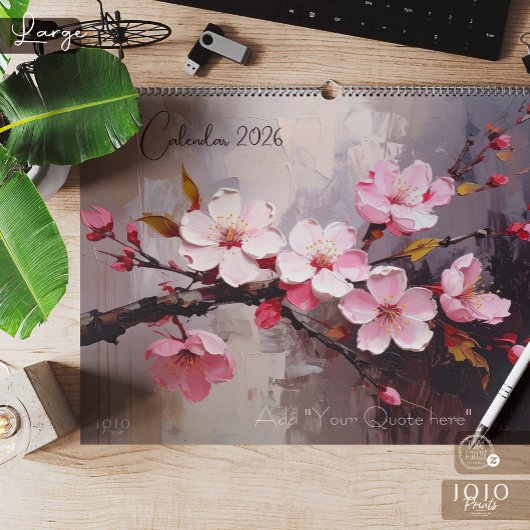 Calendrier d'art Impasto Coloré
