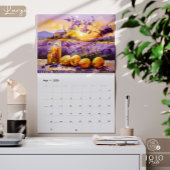 Calendrier d'art Impasto Coloré