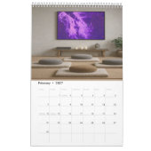 Calendrier d'art méditatif (Feb 2027)