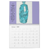 Calendrier d'art original 2026 (Jan 2027)