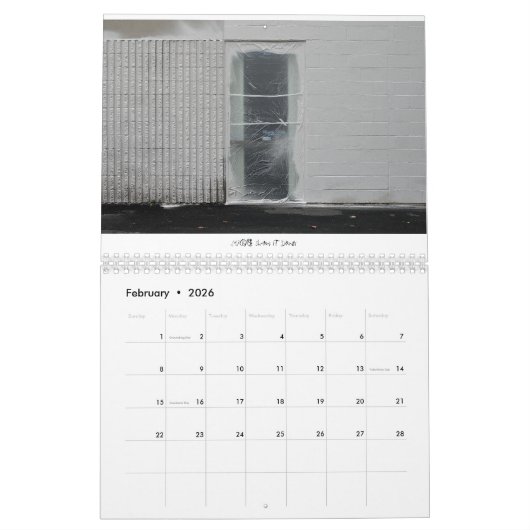 Calendrier d'art photographique 2020 par Manuel Br (Feb 2026)
