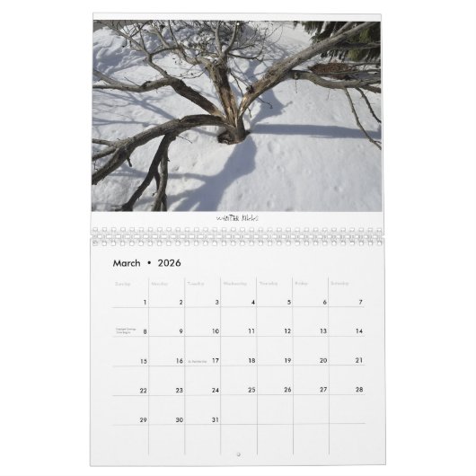Calendrier d'art photographique 2022 par Manuel Br (Mar 2026)