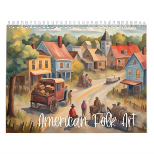 Calendrier d'art populaire américain