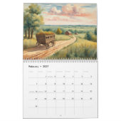 Calendrier d'art populaire américain (Feb 2027)