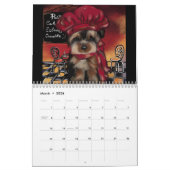 CALENDRIER D'ART POUR COMPOSANTS CHEF (Mar 2026)