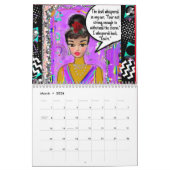 Calendrier d'art pour les filles incorrectes (Mar 2026)