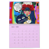 Calendrier d'art pour les filles incorrectes (Mar 2026)