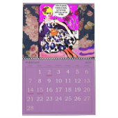 Calendrier d'art pour les filles incorrectes (Feb 2027)