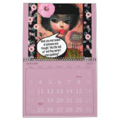 Calendrier d'art pour les filles incorrectes (Jan 2027)