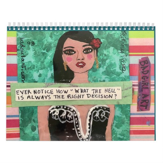 Calendrier d'art pour les filles incorrectes (Protection)