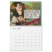 Calendrier d'art pour les filles incorrectes (Jan 2026)