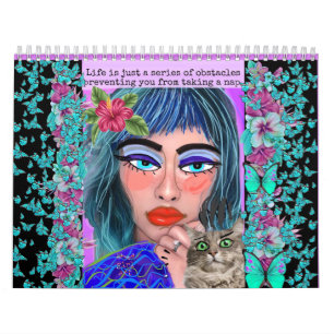 Calendrier d'art pour les filles incorrectes