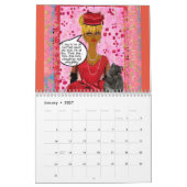 Calendrier d'art pour les filles incorrectes (Jan 2027)