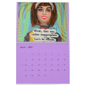 Calendrier d'art pour les filles incorrectes (Mar 2027)