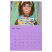 Calendrier d'art pour les filles incorrectes (Mar 2026)