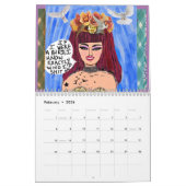Calendrier d'art pour les filles incorrectes (Feb 2026)