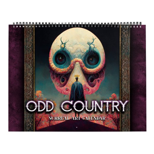 Calendrier d'art surréaliste 2027 Odd Country 2 (Protection)