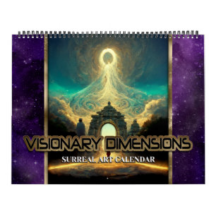 Calendrier d'art surréaliste 2 Visionary Dimension