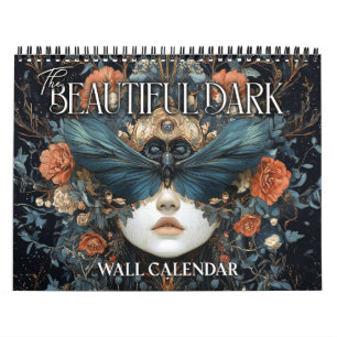 Calendrier d'art surréaliste sombre magnifique 202