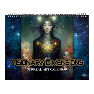 Calendrier d'art surréaliste Visionnaire 2027