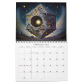 Calendrier d'art visionnaire surréaliste 2027 Drea (Feb 2027)