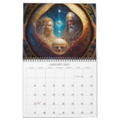 Calendrier d'art visionnaire surréaliste 2027 Drea (Jan 2027)
