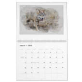 Calendrier d'art Wolf (Mar 2026)