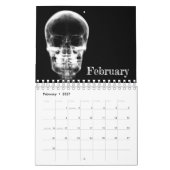 Calendrier d'art X-Ray 1 - Noir et blanc (Feb 2027)