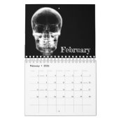 Calendrier d'art X-Ray 1 - Noir et blanc (Feb 2026)