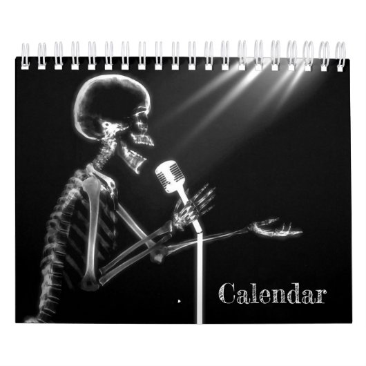Calendrier d'art X-Ray 1 - Noir et blanc (Protection)