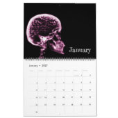 Calendrier d'art X-Ray 3 - rose (Jan 2027)