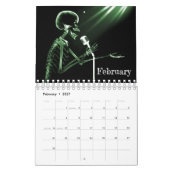 Calendrier d'art X-Ray 5 - Vert (Feb 2027)