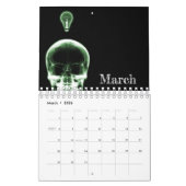 Calendrier d'art X-Ray 5 - Vert (Mar 2026)