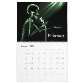 Calendrier d'art X-Ray 5 - Vert (Feb 2026)