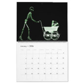 Calendrier d'art X-Ray 5 - Vert (Jan 2026)