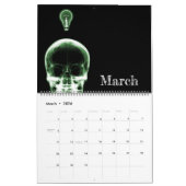 Calendrier d'art X-Ray 5 - Vert (Mar 2026)