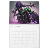 Calendrier d'art Zombie Rider (Feb 2027)