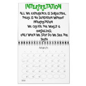 CALENDRIER D'ASSAILANT SUPRÊME (Mar 2026)