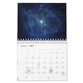 Calendrier d'astrologie de zodiaque (Jan 2027)