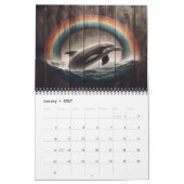 Calendrier Dauphins rustiques de Deep 2025 (Jan 2027)