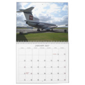 Calendrier d'avions de ligne (Jan 2027)