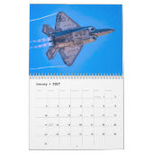 Calendrier d'AVIONS MILITAIRES (Jan 2027)